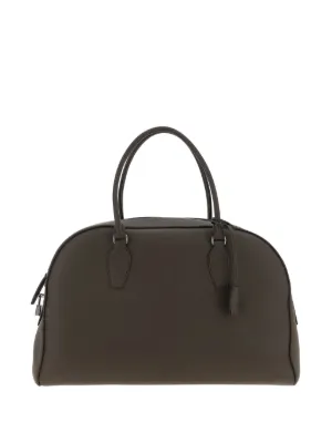 The Row Leather Tote Bag | ブラック | FARFETCH JP