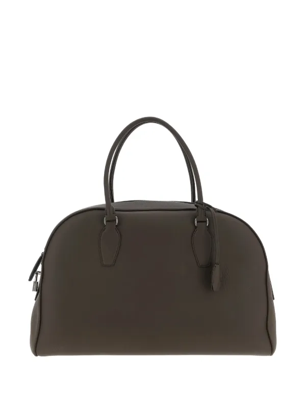 The Row India Pendant Tote Bag in Brown