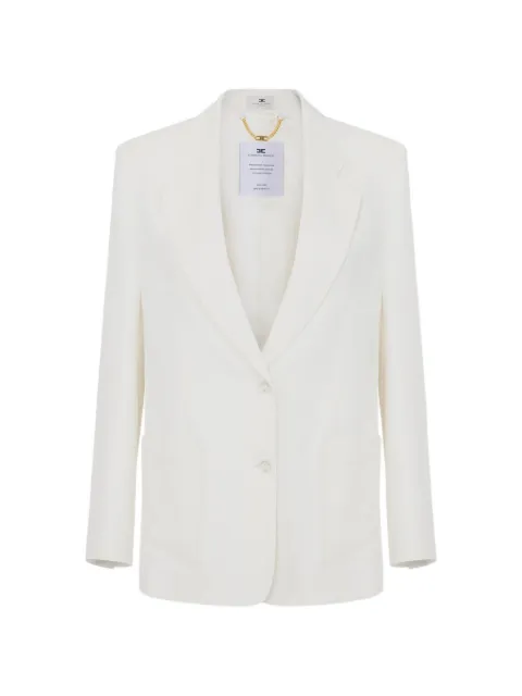 Elisabetta Franchi Jaqueta com bolso e bordado