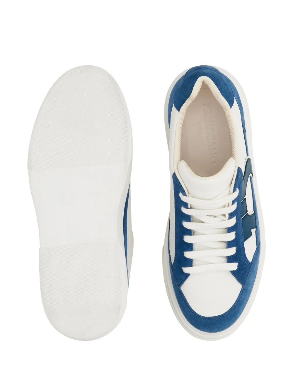 Ferragamo Gancini panelled trainers Wit