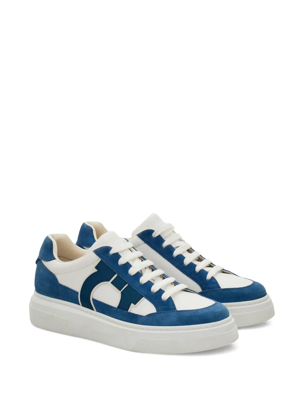 Ferragamo Gancini panelled trainers Wit