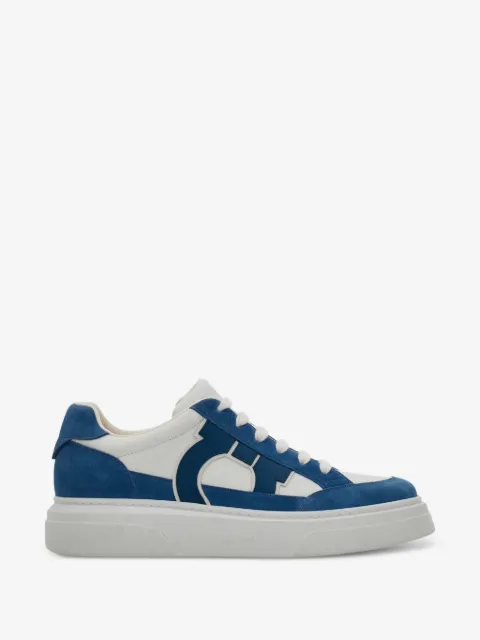 Ferragamo Gancini panelled trainers