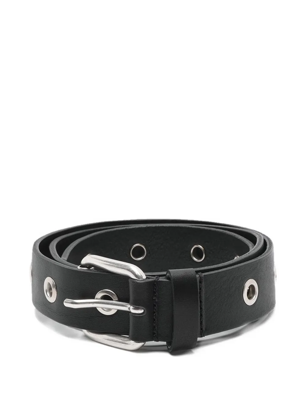 Won Hundred Joinville eyelet belt - Nero