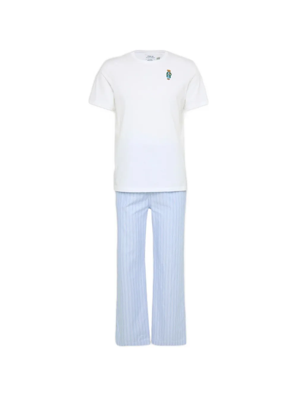 Polo Ralph Lauren striped pajama set - Weiß