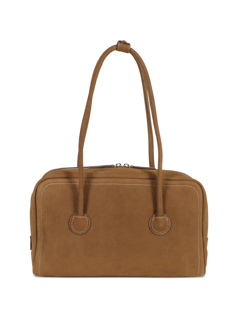 Marge Sherwood Schoudertas met logo Beige