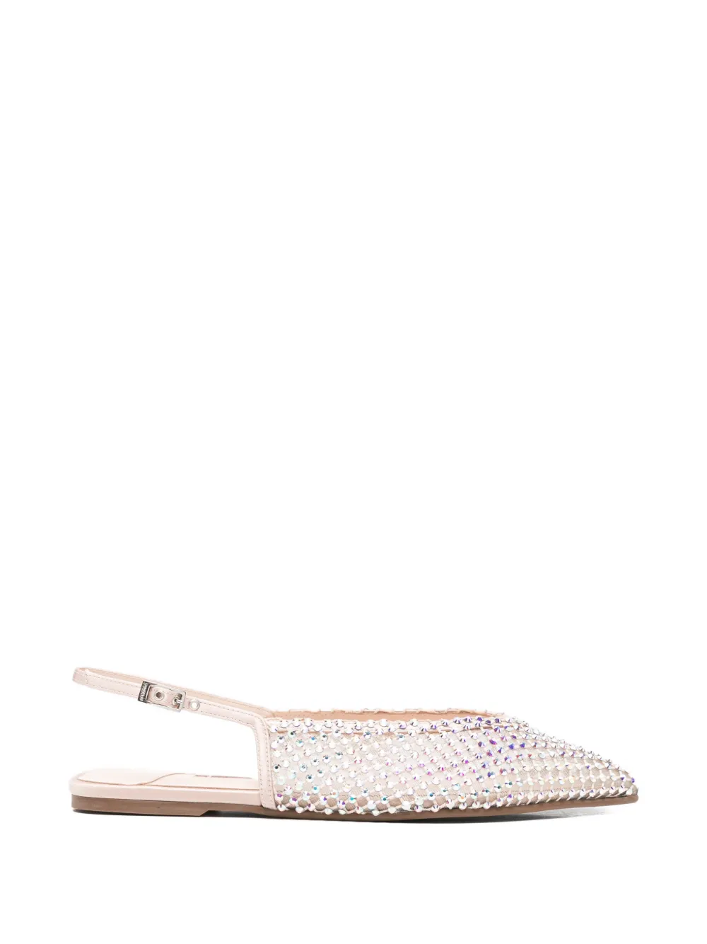 Le Silla Gilda slingback flat pumps Roze
