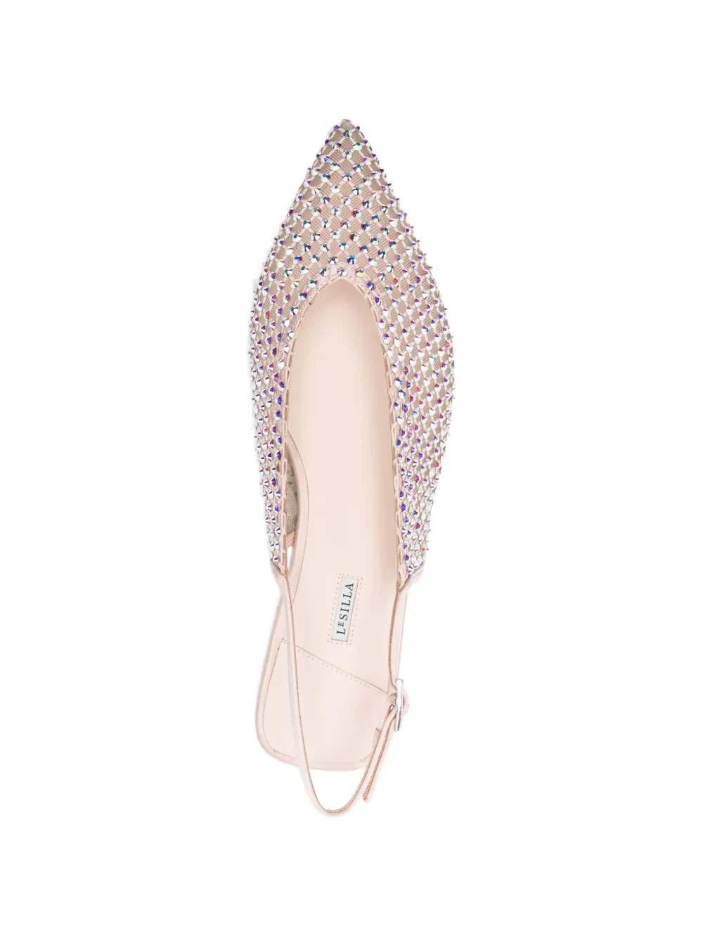 Le Silla Gilda slingback flat pumps Roze