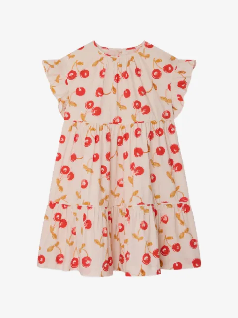 Bonpoint robe Leontine à volants superposés