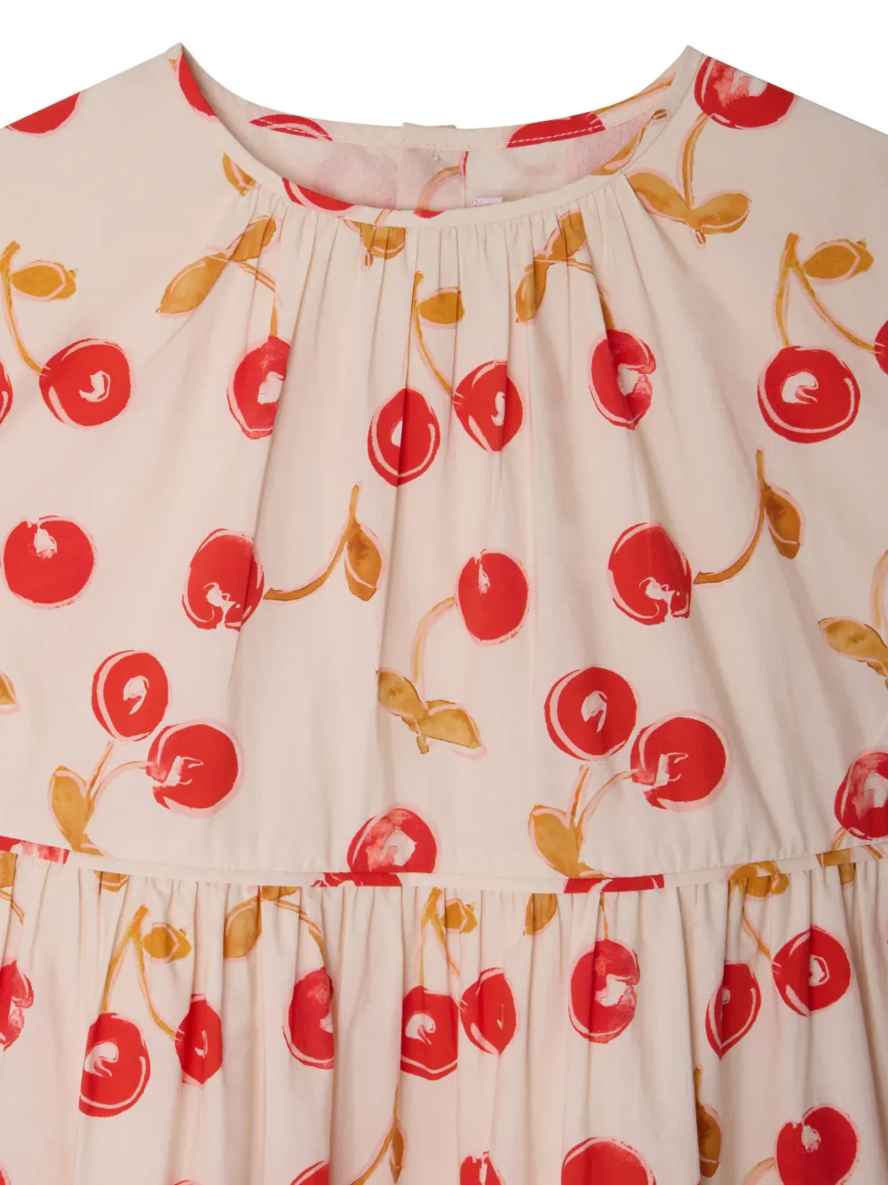  Bonpoint Robe Leontine à Volants Superposés - Tons Neutres 