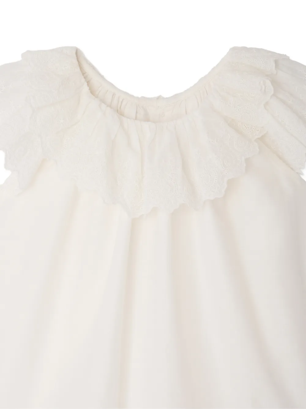  Bonpoint Laurel Ruffled Blouse - White 