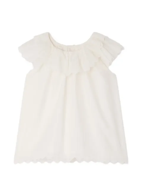 Bonpoint Laurel ruffled blouse