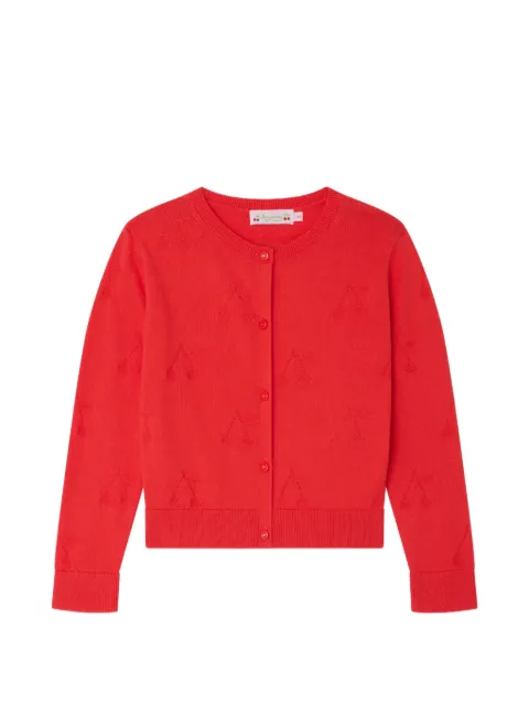 Bonpoint Lysia cherry cardigan