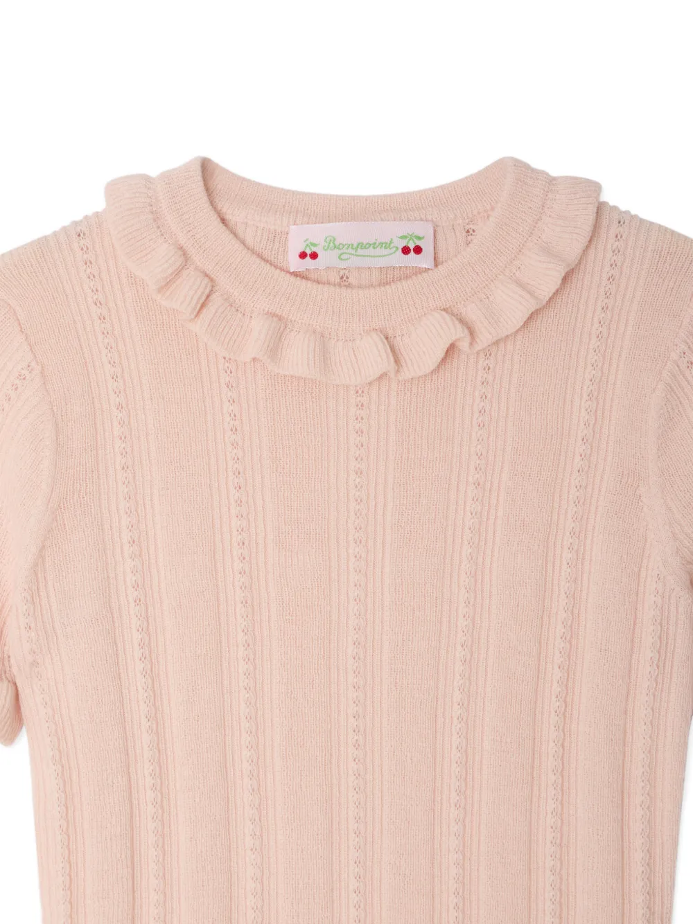  Bonpoint Ruffled Lucie Top - Pink 