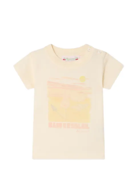 Bonpoint playera con motivo gráfico