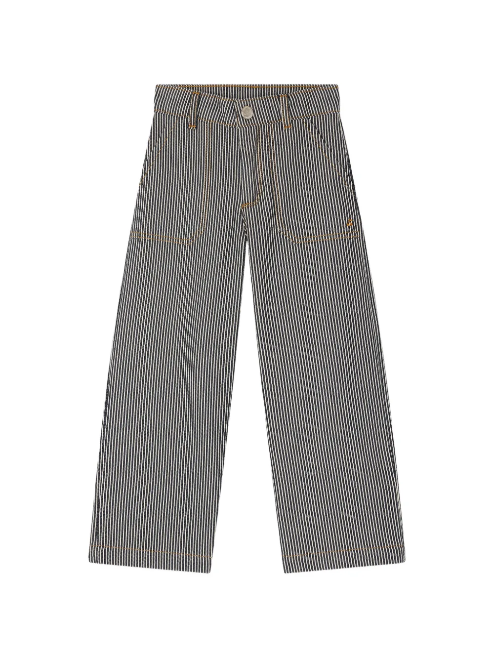 Bonpoint Pantaloni Jingle a righe - Nero