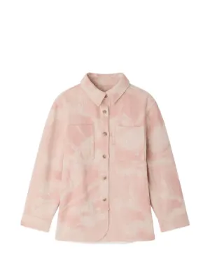 Emporio Armani Kids テクスチャード ダブルジャケット | ピンク