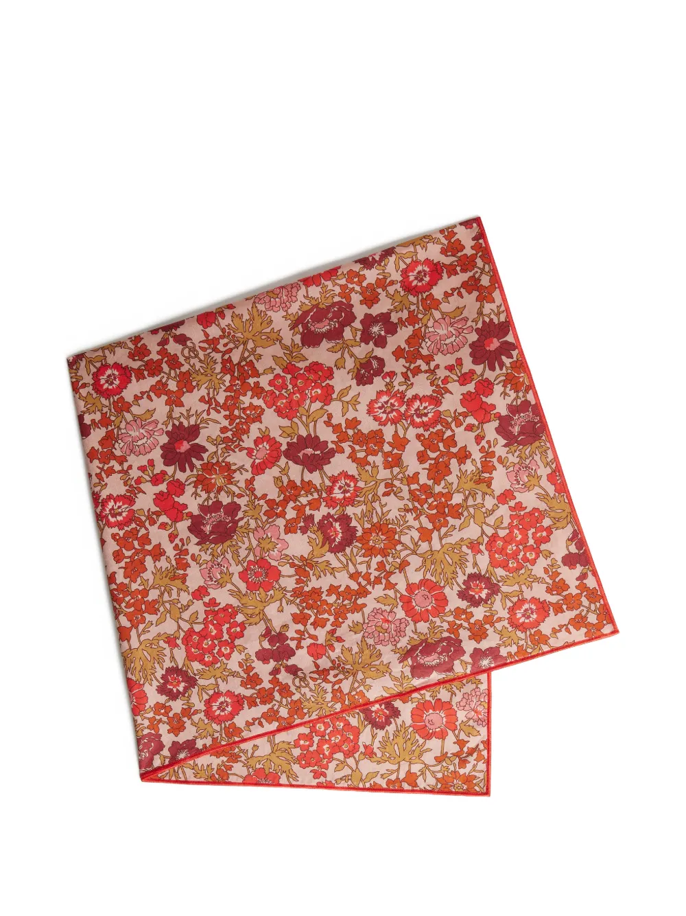 Bonpoint Foulard Cayati a fiori - Rosso