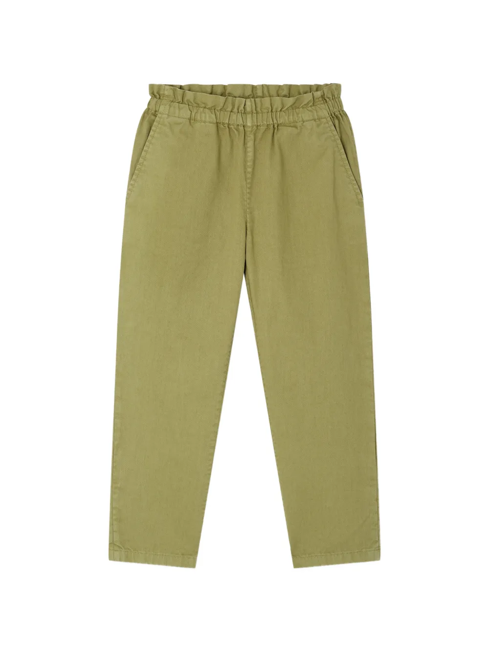 Bonpoint Pantaloni July con vita elasticizzata - Verde