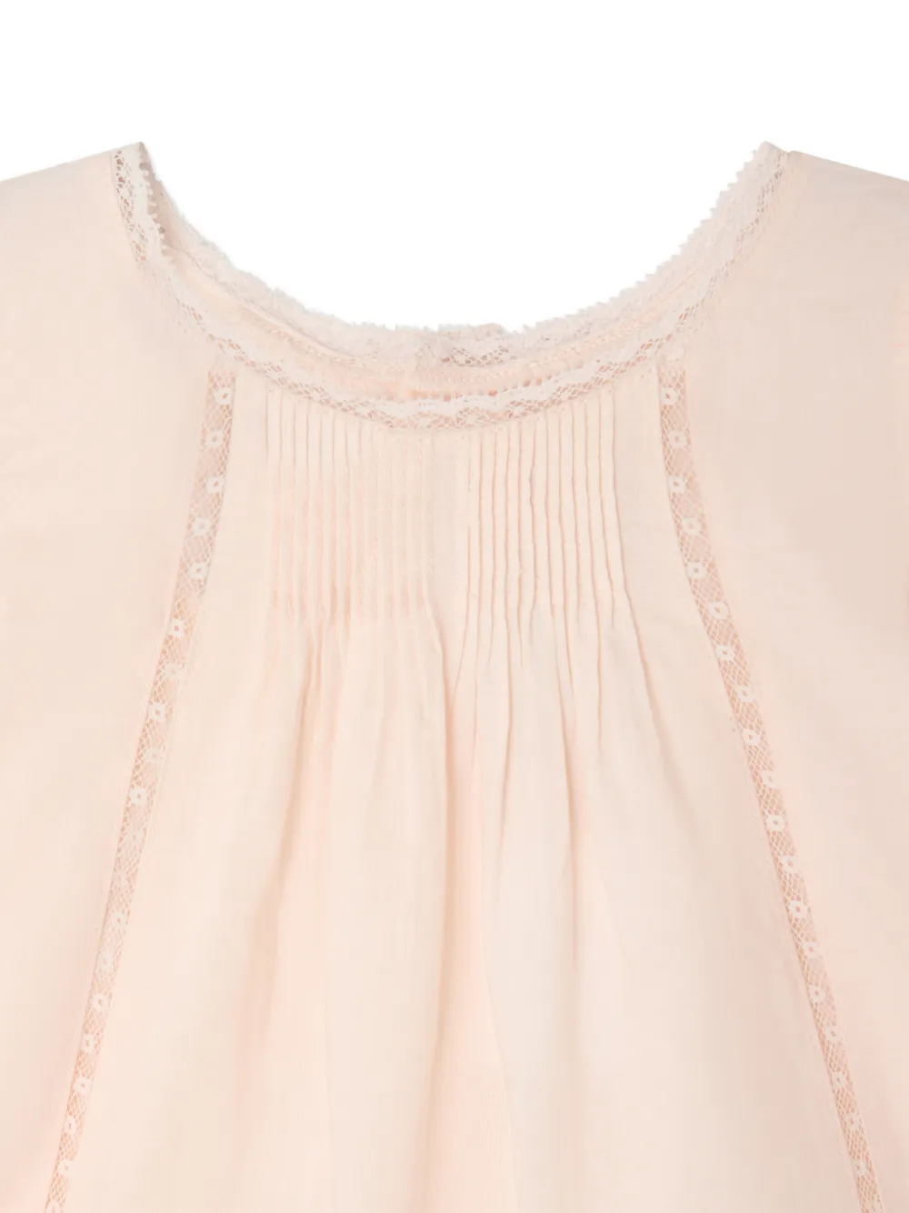 Bonpoint Lacacia shirt met kanten detail Roze