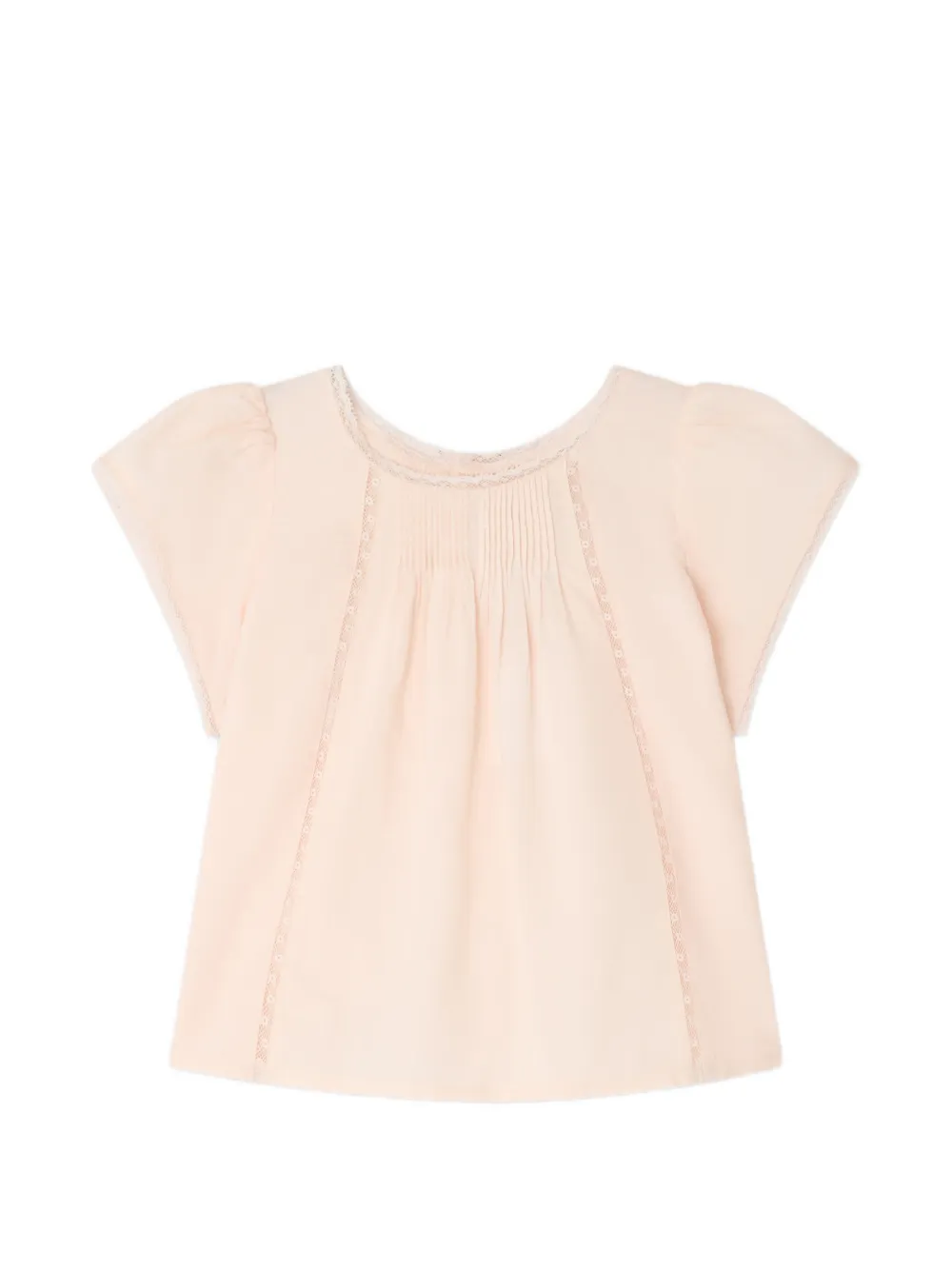 Bonpoint Lacacia lace-detail blouse - Rosa