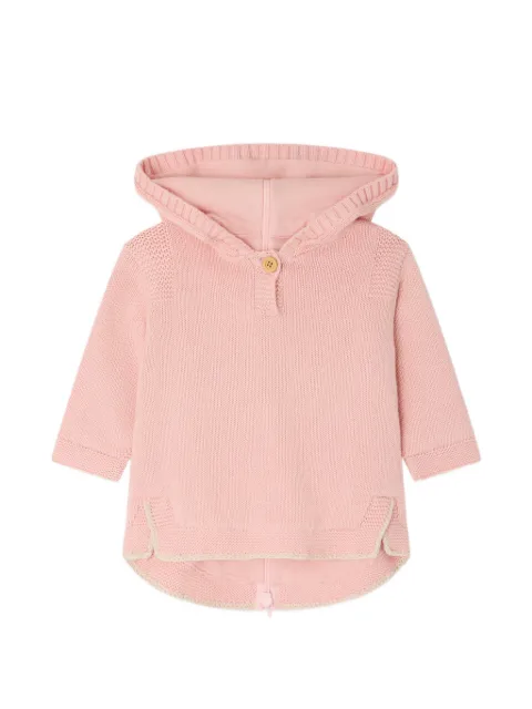 Bonpoint Tainy hooded button hoodie