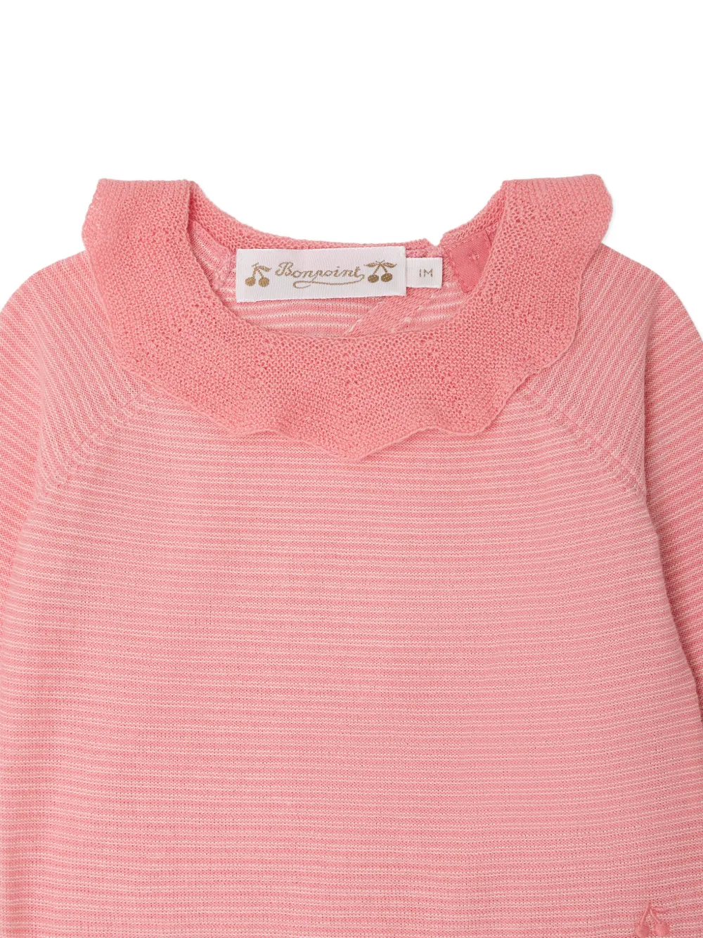  Bonpoint Anisa Ruffled Trousers Set - Pink 