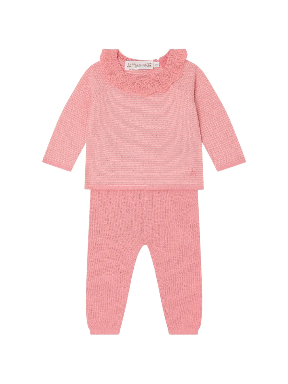 Bonpoint Set pantaloni Anisa con ruches - Rosa