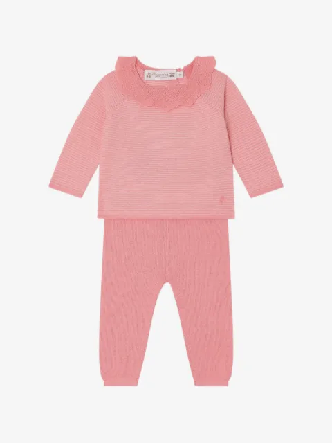 Bonpoint Anisa ruffled trousers set