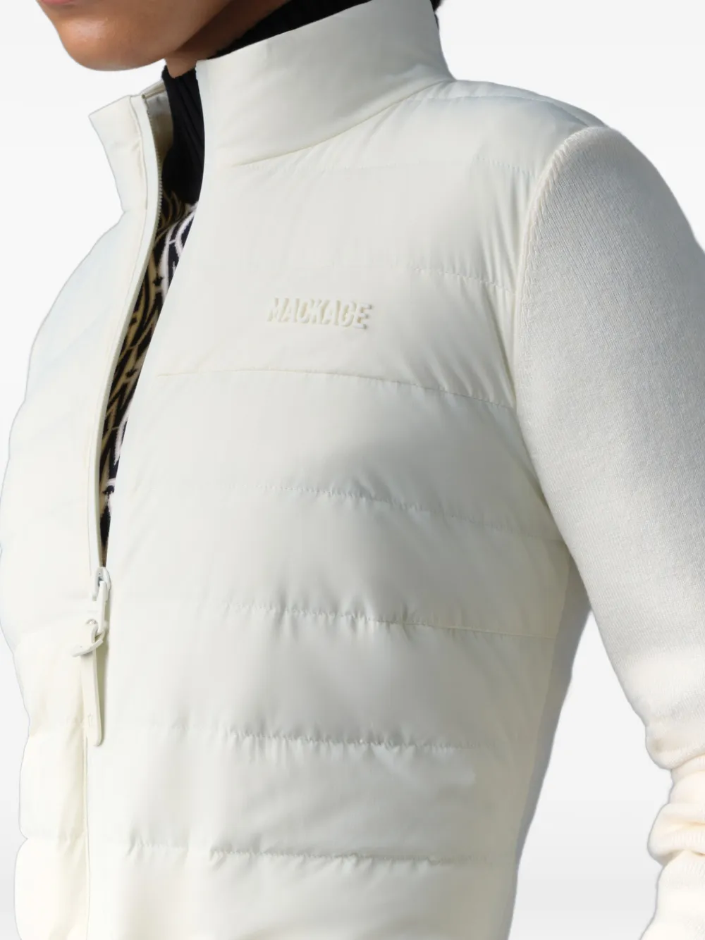 Mackage Laika-z Drawstring Hybrid Jacket in Neutrals, view 5