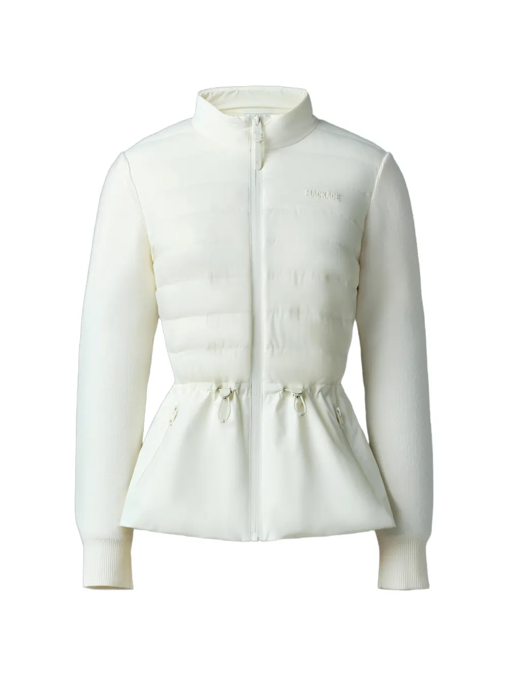 Mackage Laika-Z drawstring hybrid jacket - Toni neutri