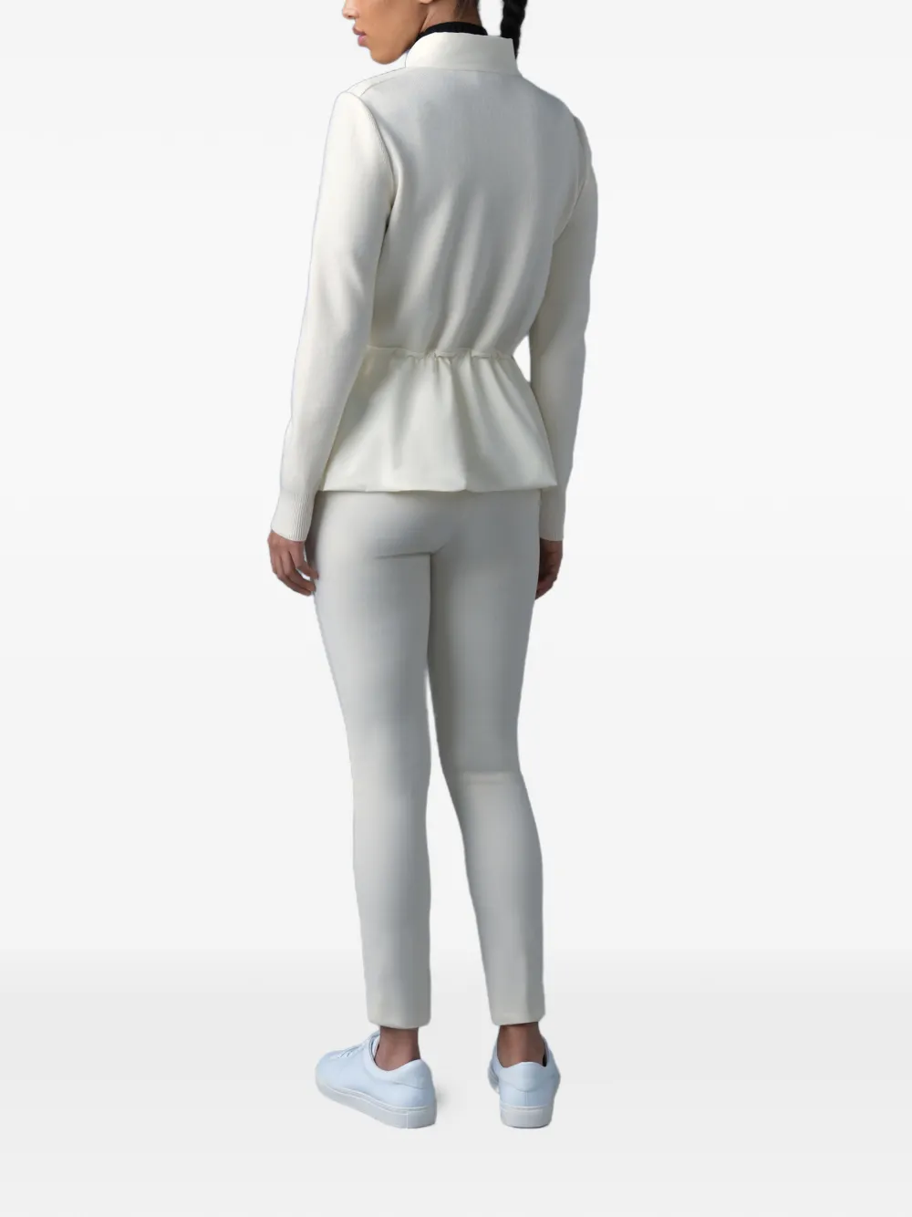 Mackage Laika-z Drawstring Hybrid Jacket in Neutrals, view 4