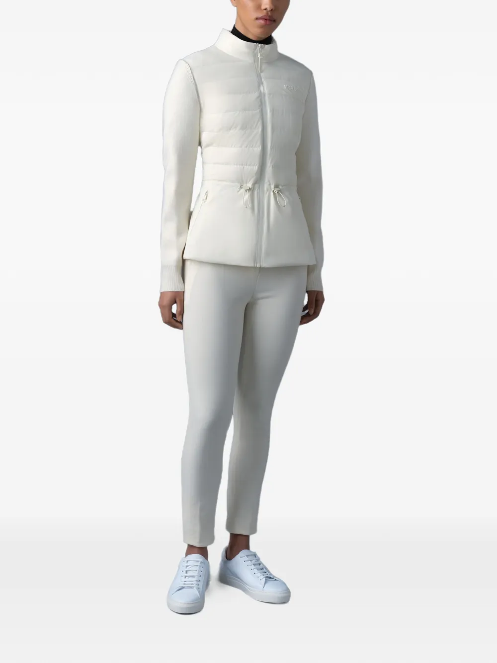  Mackage Laika-z Drawstring Hybrid Jacket - Neutrals 