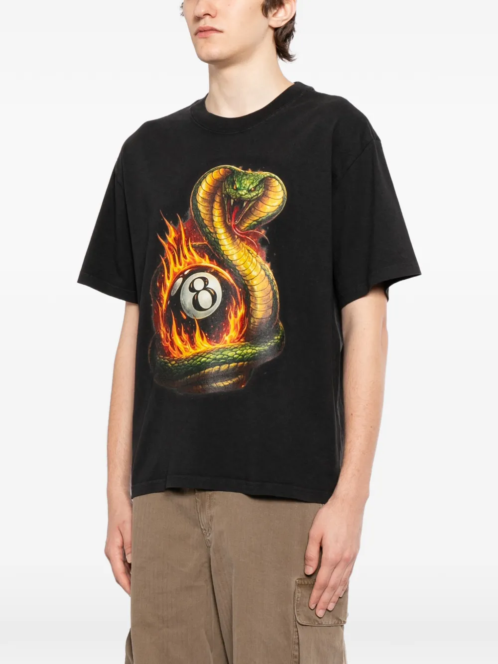  Melt Graphic T-shirt - Black 