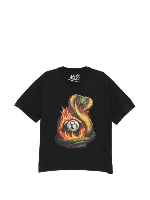 Melt playera con motivo gráfico