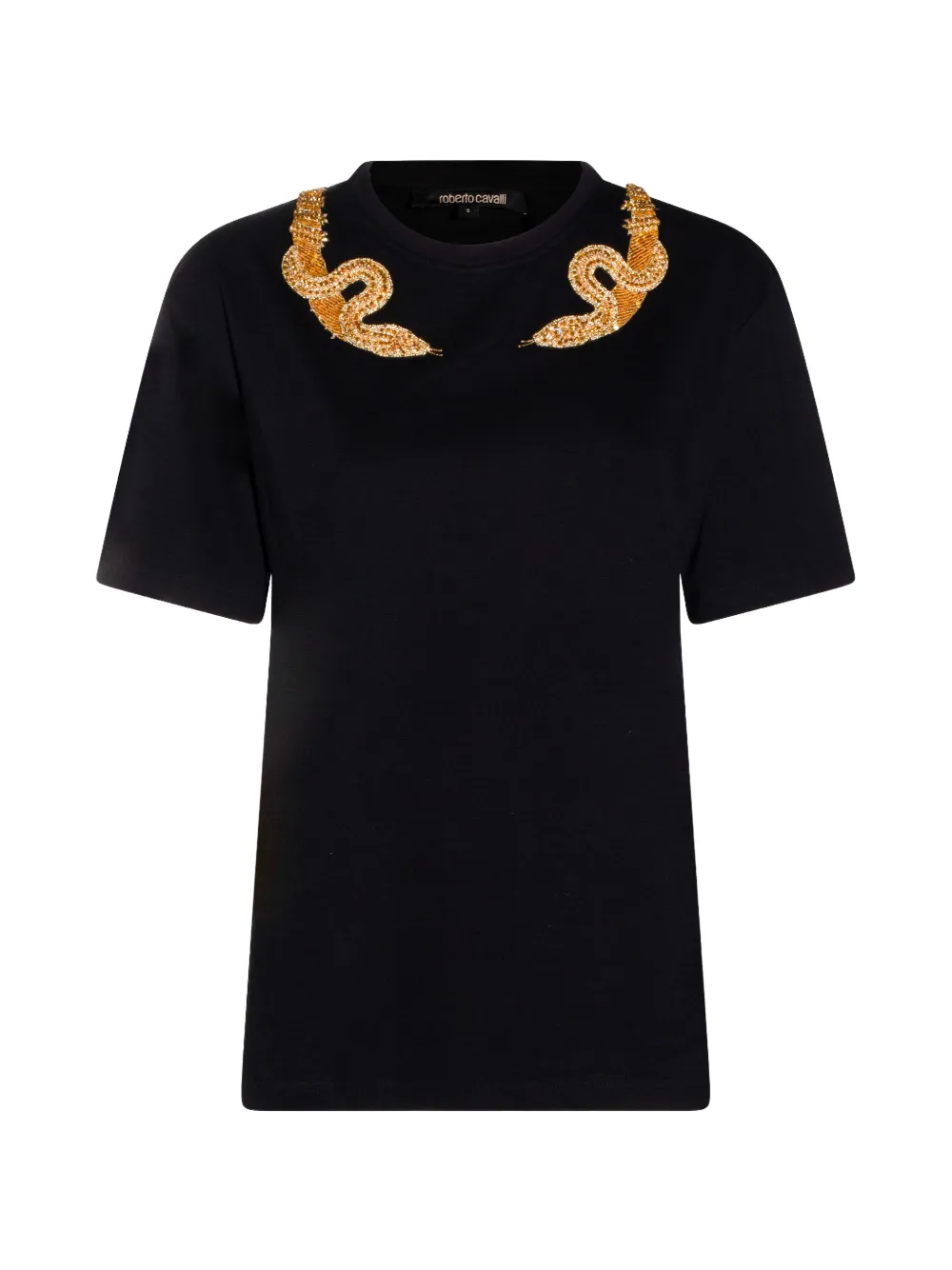 Roberto Cavalli embellished T-shirt - Nero