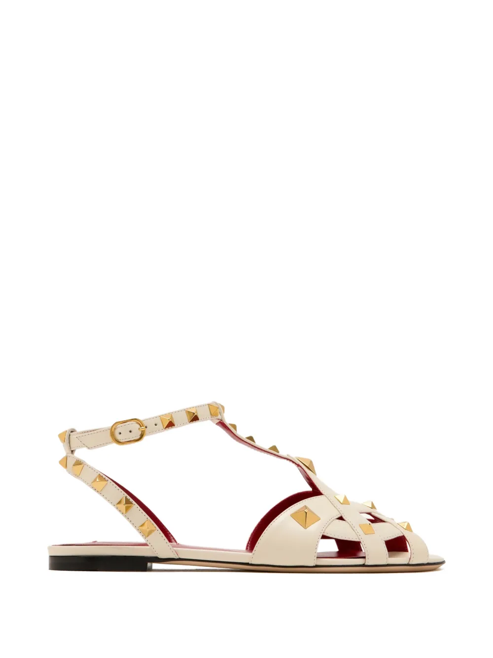 Valentino Garavani Studdy sandals Beige
