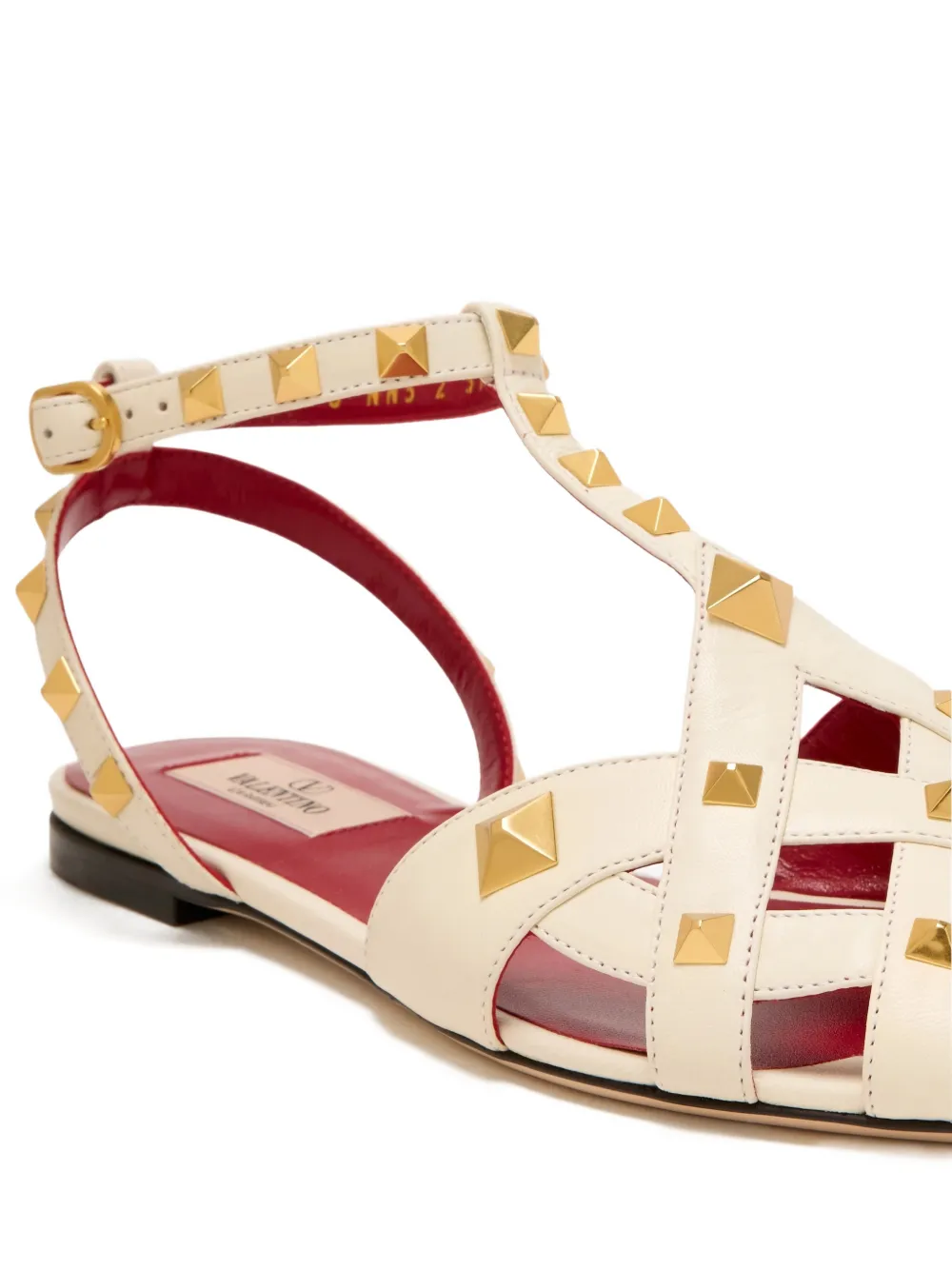 Valentino Garavani Studdy sandals Beige