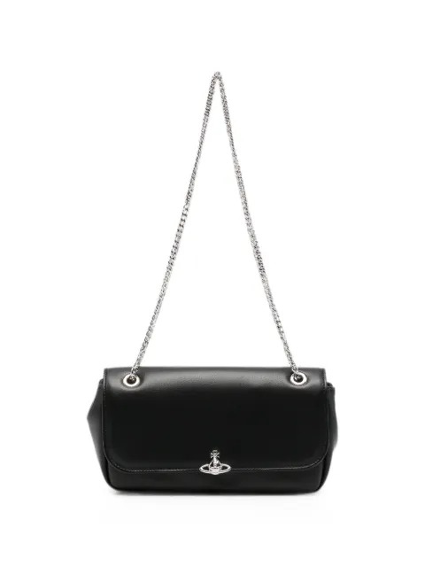 Vivienne Westwood bandolera mini con placa de orbe y correa de cadena