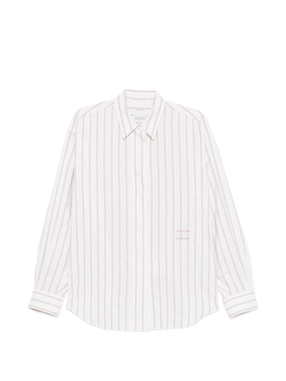 CALVIN KLEIN COLLECTION Camicia a righe Amari - Bianco