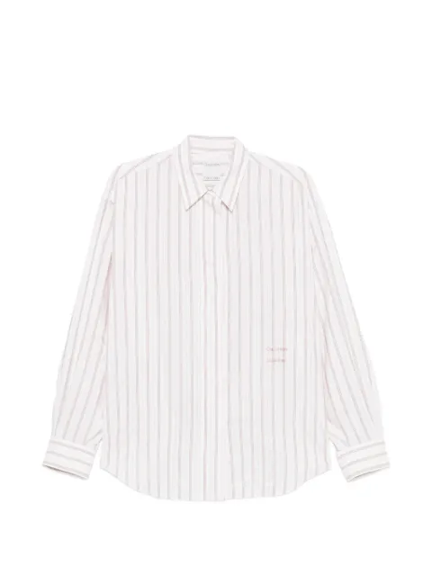 CALVIN KLEIN COLLECTION Amari vertical-stripe shirt