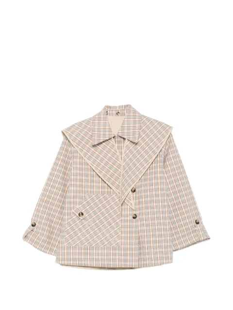 DAMSON MADDER Jerry reversible checked jacket
