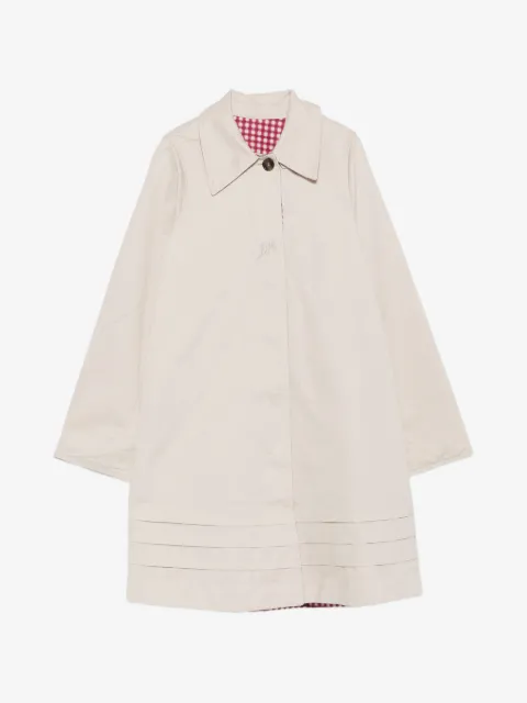 DAMSON MADDER Mercedes bow-detail reversible trench coat