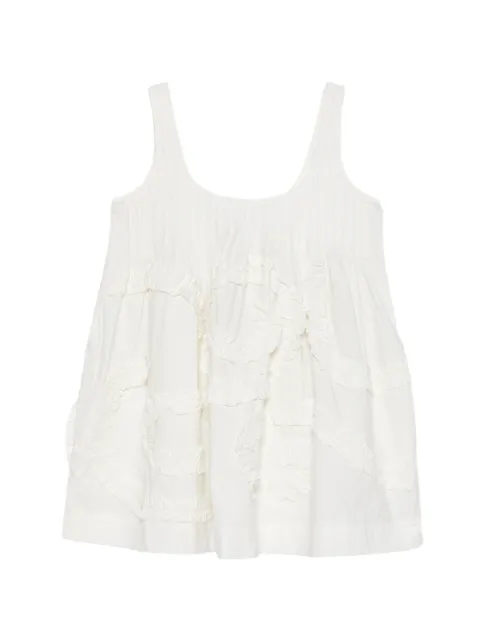 DAMSON MADDER Stella ruffle-trimmed mini dress