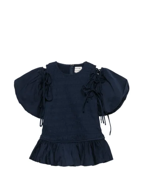 DAMSON MADDER Becca shirred peplum blouse