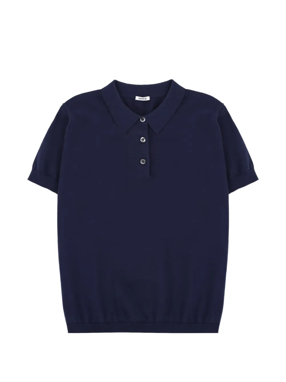 ASPESI buttoned polo shirt - Blu
