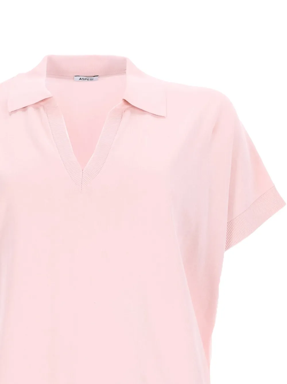  Aspesi Wingtip-collar T-shirt - Pink 