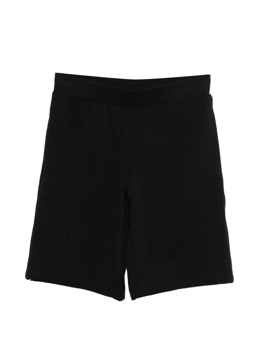 Ea7 Emporio Armani logo-patch shorts - Nero