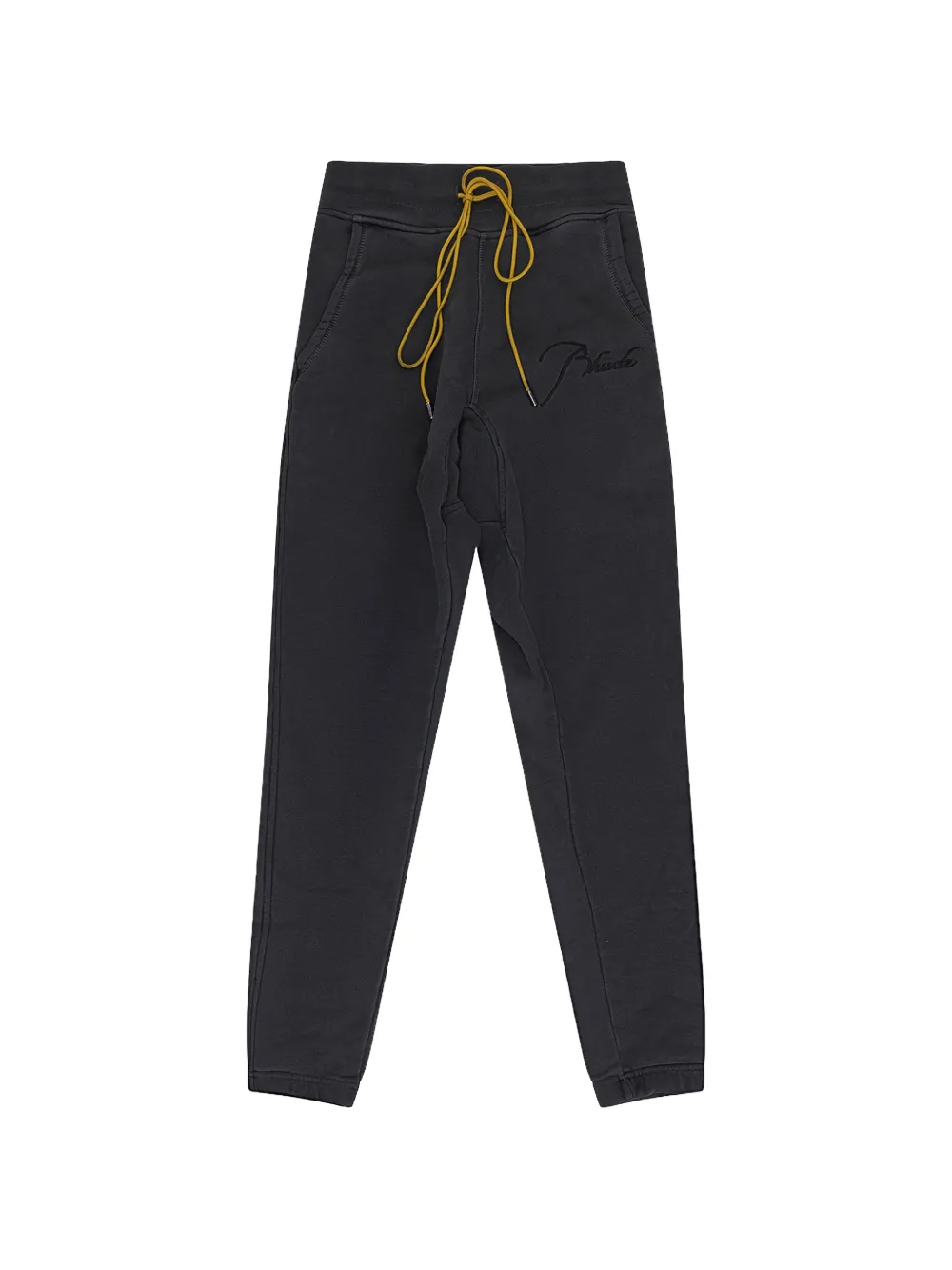RHUDE script logo track pants - Nero