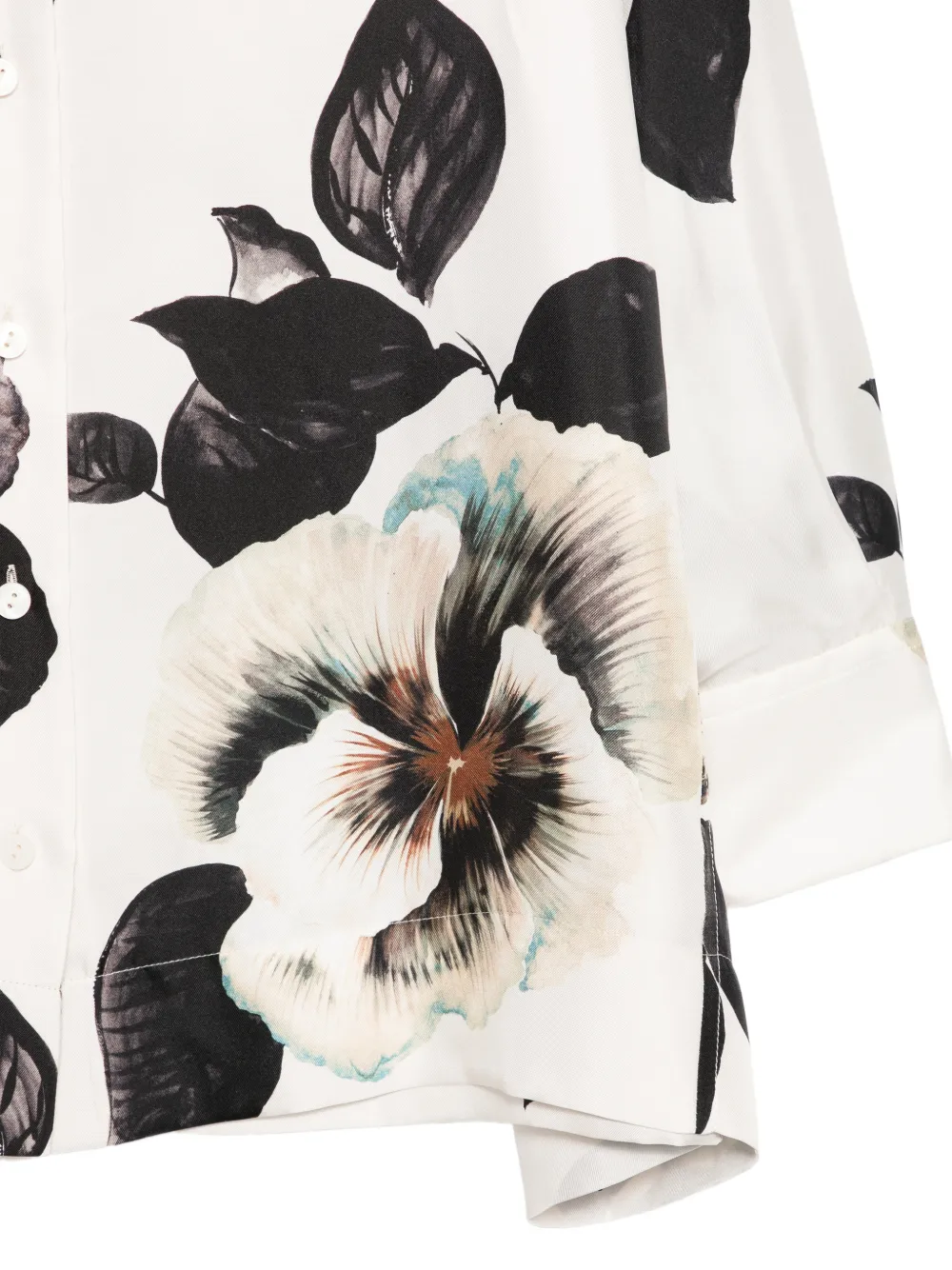  Antonio Marras Floral-print Blouse - Neutrals 