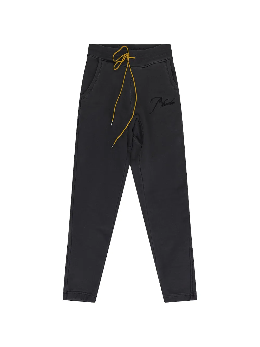 RHUDE script logo relaxed track pants - Nero